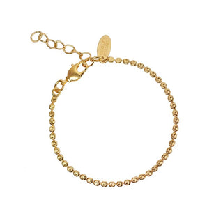 Diamond Chain Bracelet Gold