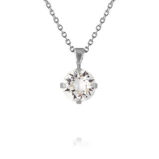 Classic Petit Necklace Crystal Rhodium