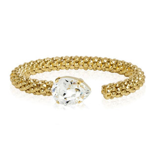 Classic Rope Bracelet Crystal Gold