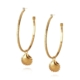 Caroline Svedbom Shell Loops Earrings Gold