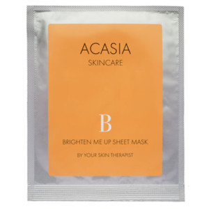 Acasia Skincare Brighten me up sheet mask