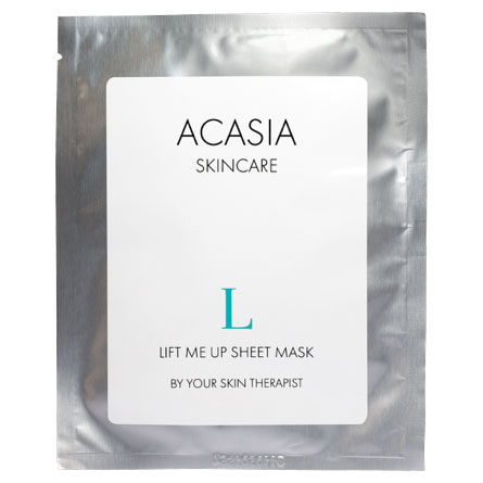 Acasia Skincare lift me up sheet mask